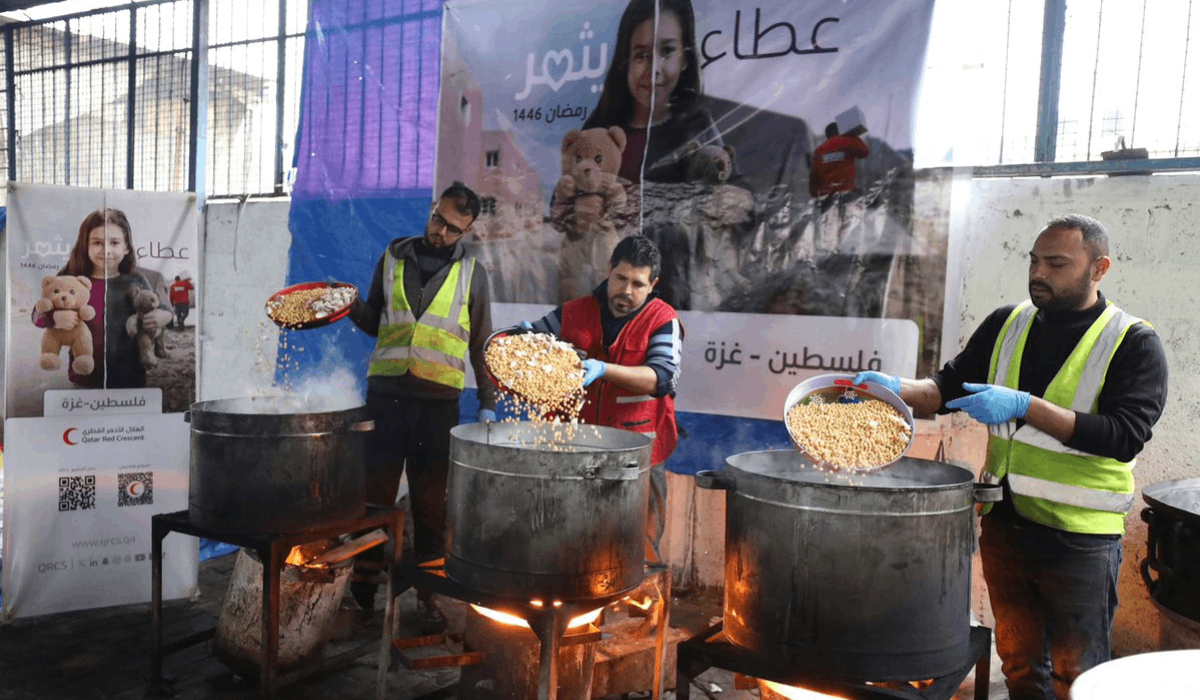 QRCS Embarks on Implementing Ramadan Iftar Projects in Several Countries